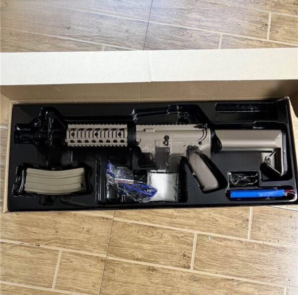 New M4A1 M16 M4CQB 11.1V gel blaster fast Adult type (BLACK M4CQB AVAILABLE) - Image 5