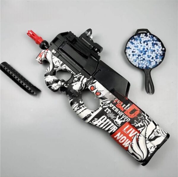 P90 Gel Blaster Electric Auto Fire Top Ammunition Feed (Pink Only) - Image 4