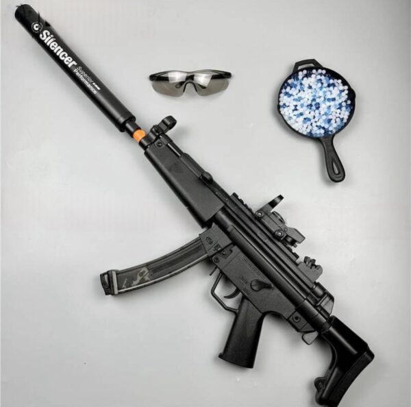 MP5K Gel Ball Blaster Launchers with Free Stickers(LIMITED STOCK!!!)Graffiti color only - Image 6