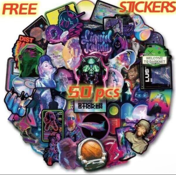 MP5K Gel Ball Blaster Launchers with Free Stickers(LIMITED STOCK!!!)Graffiti color only - Image 2