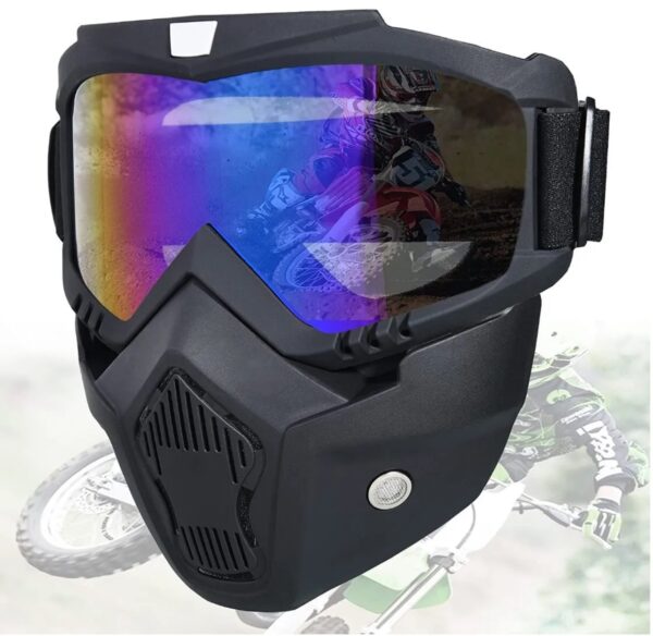 Full Face Tactical Mask-CS Airsoft Shooting (Adjustable) - Image 5