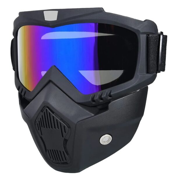 Full Face Tactical Mask-CS Airsoft Shooting (Adjustable) - Image 4