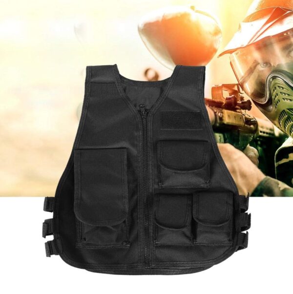 Tactical Military Combat Vest with Multi Pockets and Waistcoat - Image 2