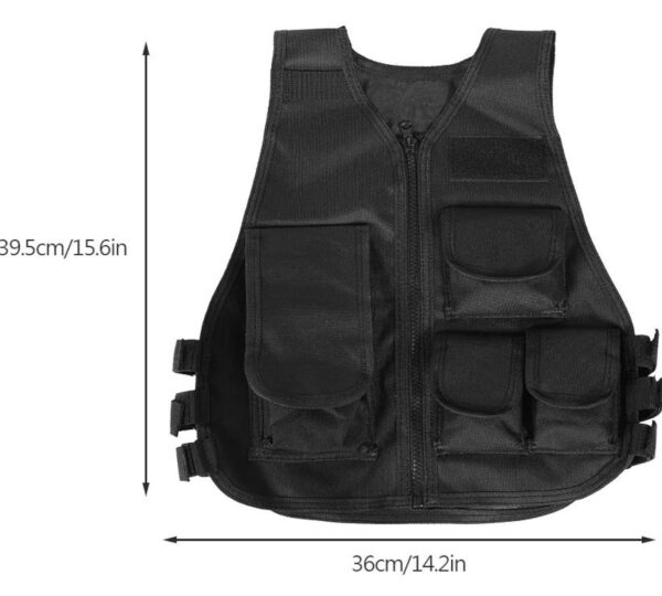 Tactical Military Combat Vest with Multi Pockets and Waistcoat - Image 6