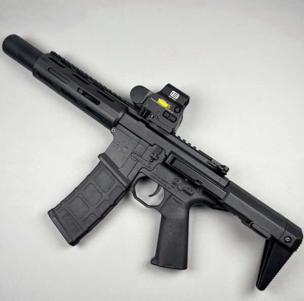 New 2.0 AAC Honey Badger Gel Blaster (Sand Color available) - Image 3