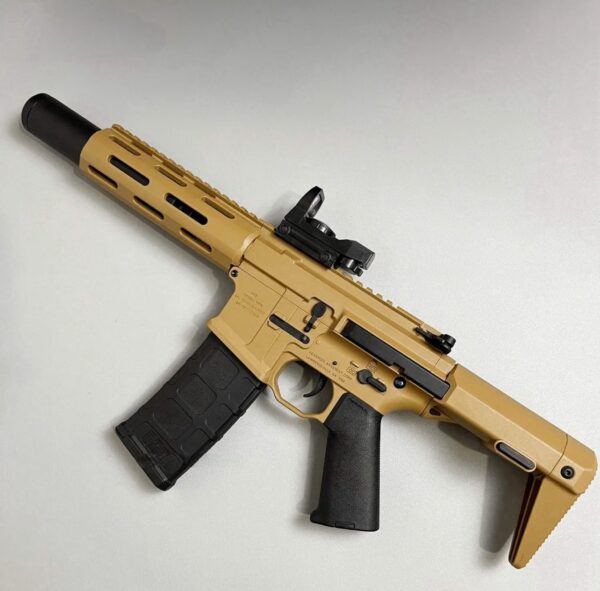 New 2.0 AAC Honey Badger Gel Blaster (Sand Color available) - Image 5