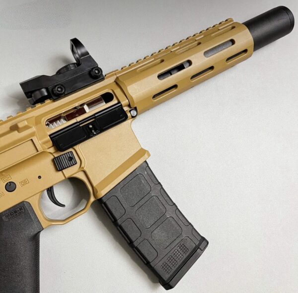 New 2.0 AAC Honey Badger Gel Blaster (Sand Color available) - Image 9